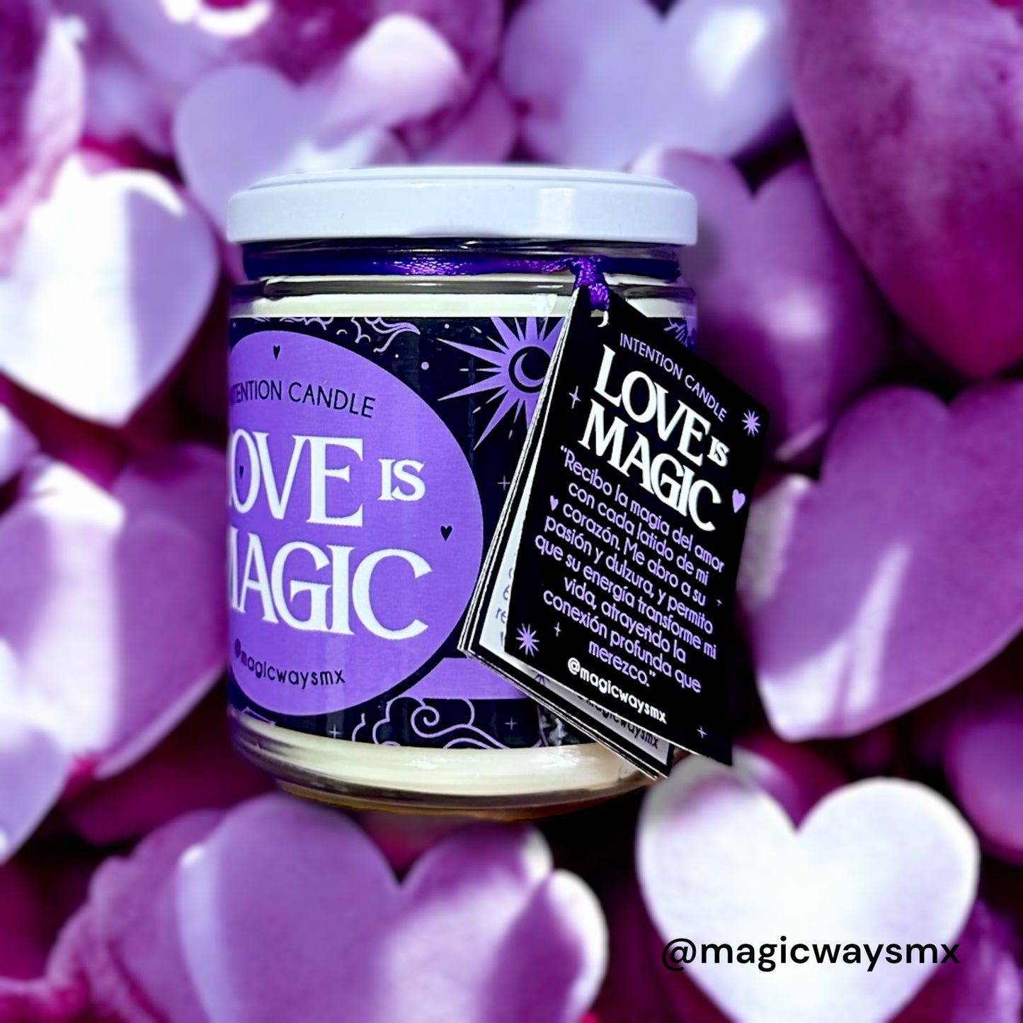 Vela Love is Magic Regalo San Valentín Magic Ways