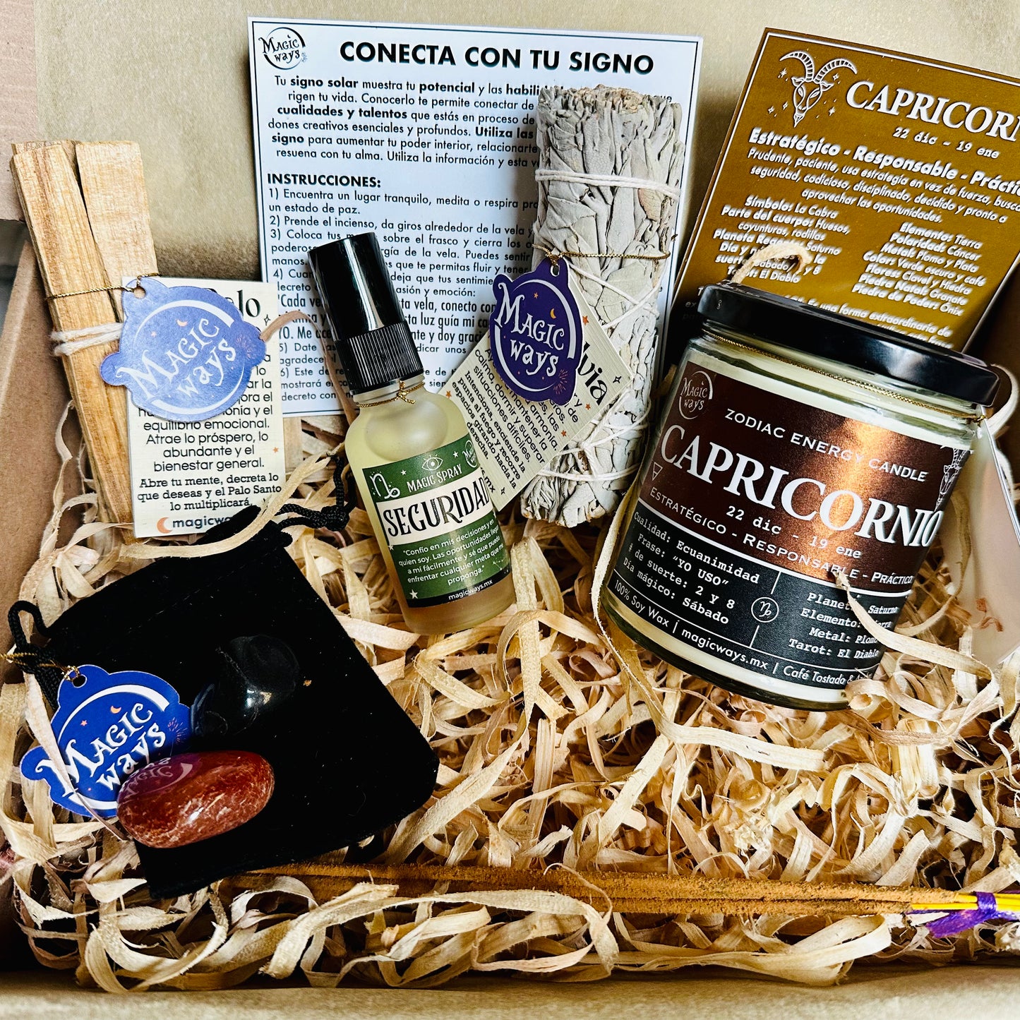 CAPRICORNIO box- Conecta con tu Signo Solar