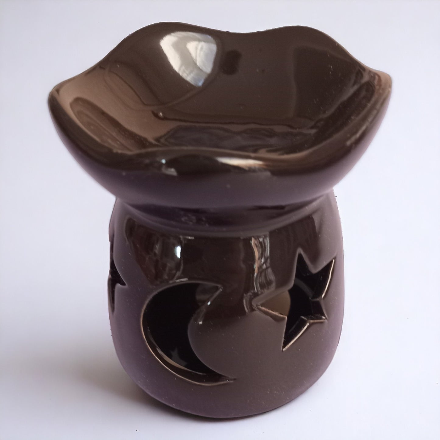 Difusor Aromático de cerámica con Luna y Estrellas