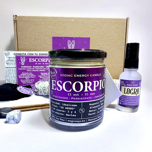 ESCORPIO box- Conecta con tu Signo Solar