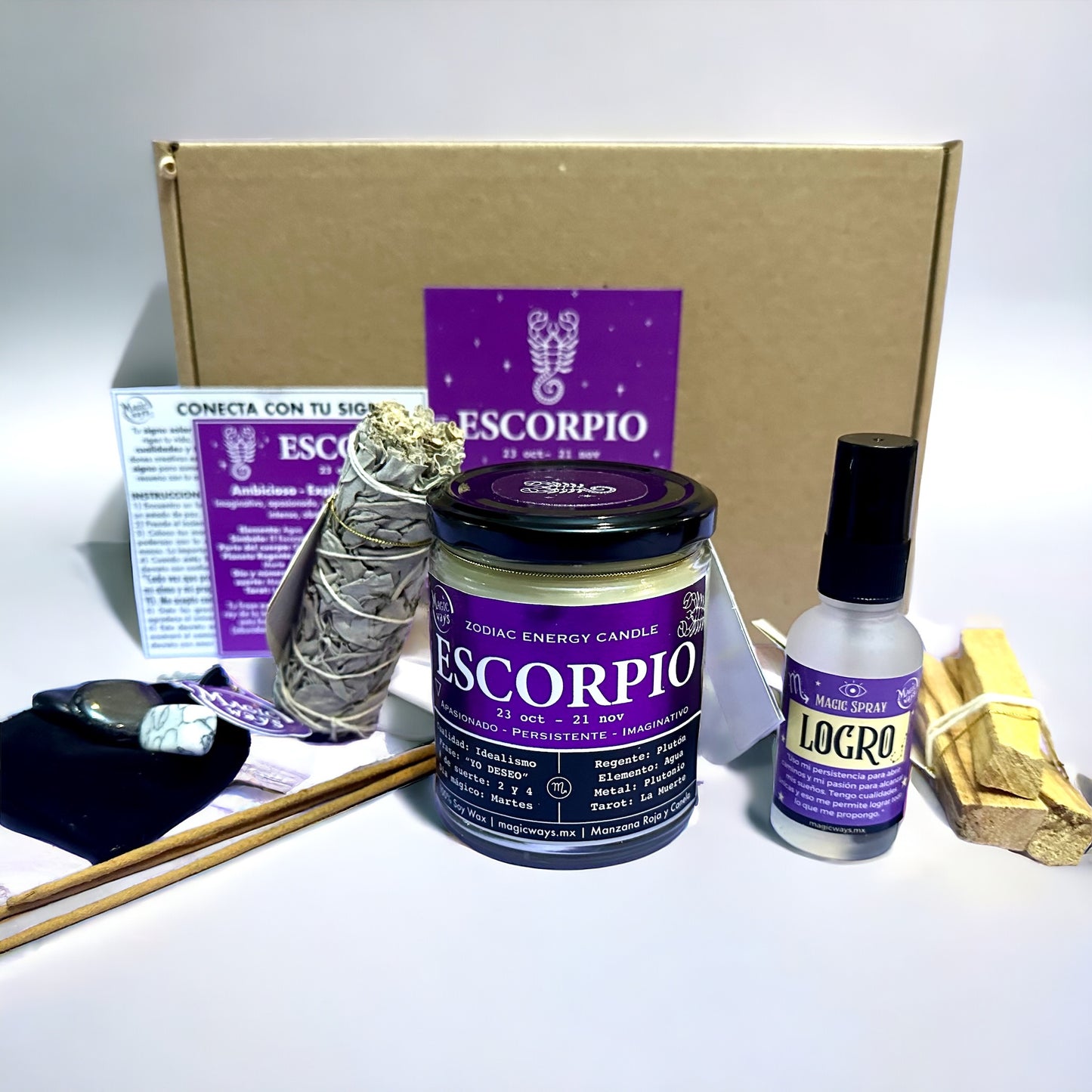 ESCORPIO box- Conecta con tu Signo Solar