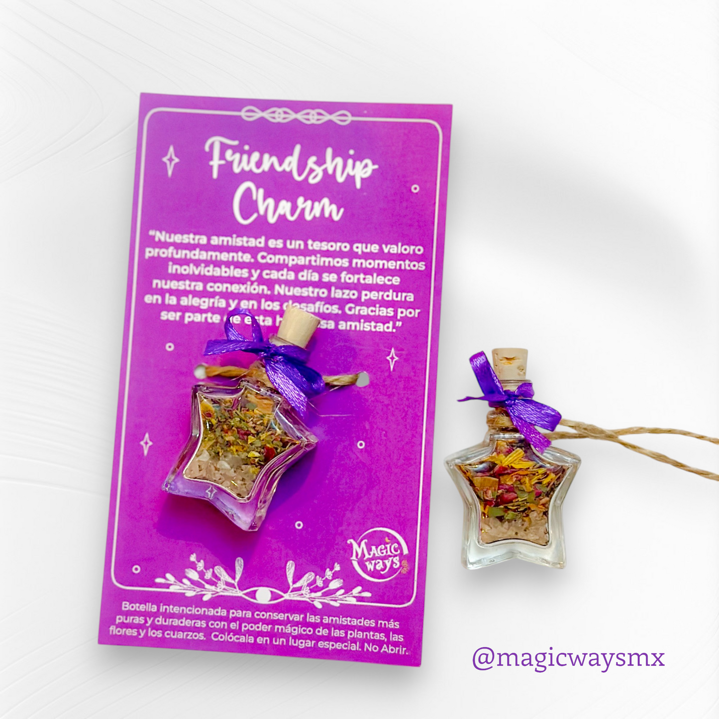 Friendship Charm- Amuleto de Amistad