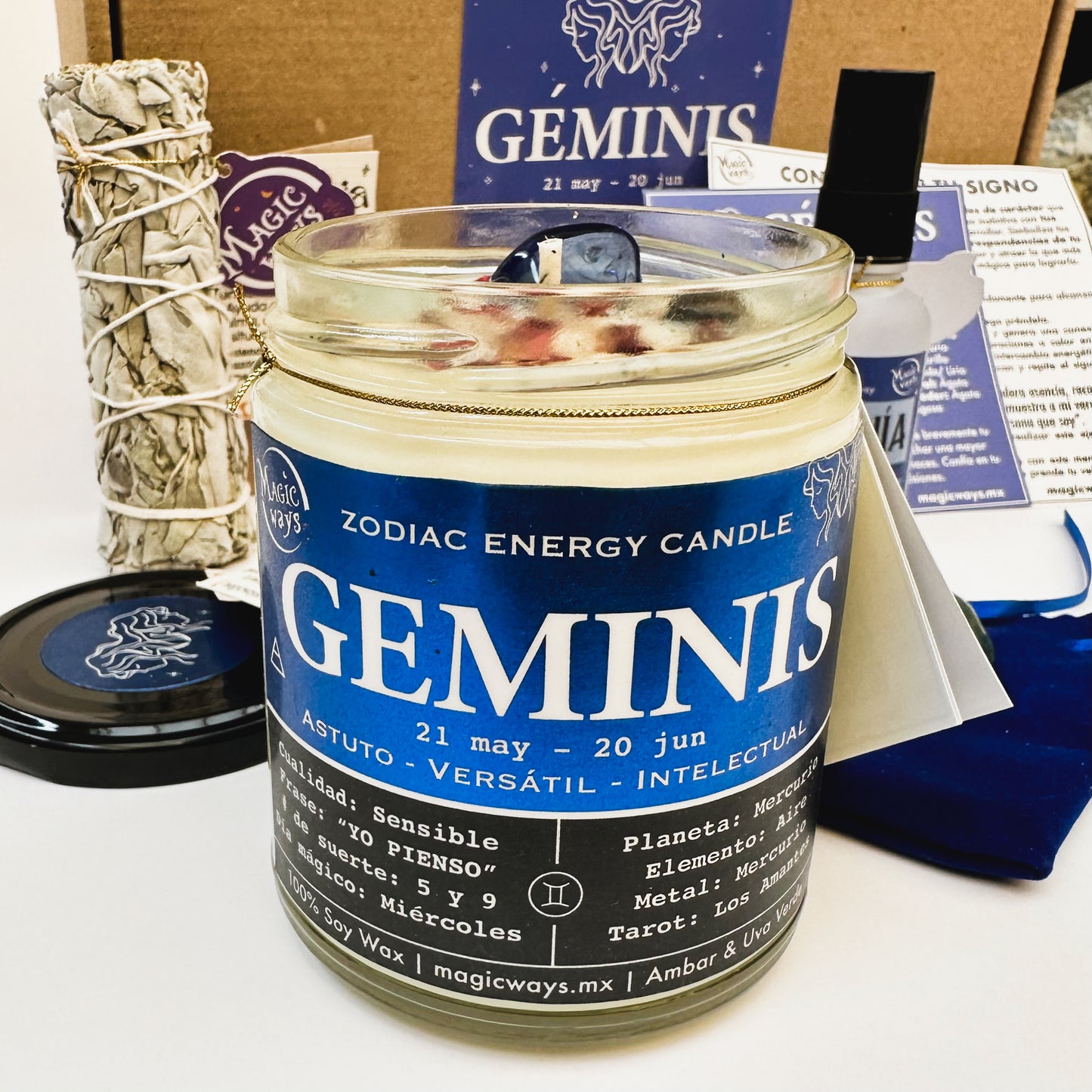 GEMINIS box- Conecta con tu Signo Solar