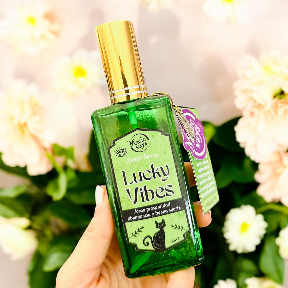 Lucky Vibes- Spray Mágico de Prosperidad