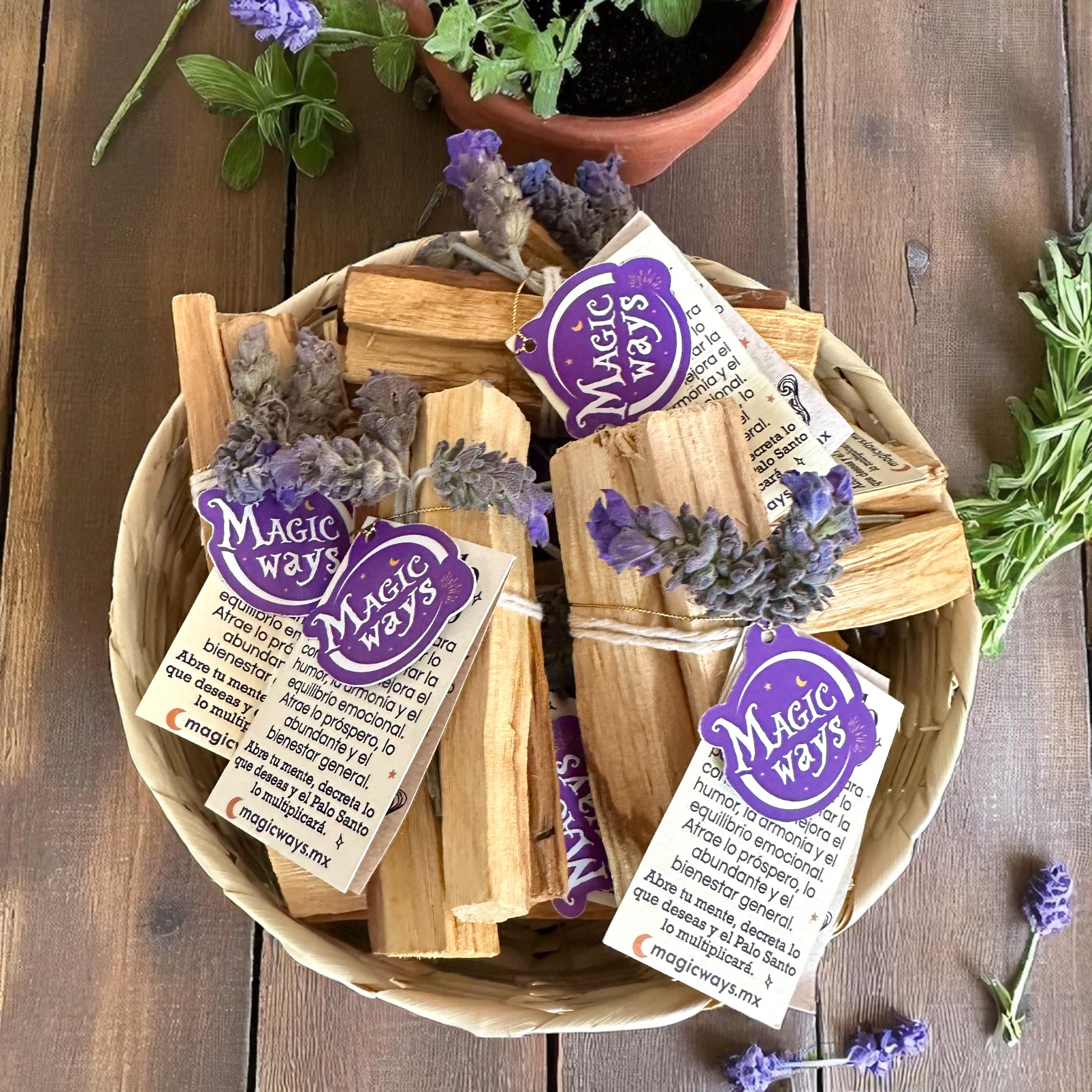 Varitas de Palo Santo Magic Ways