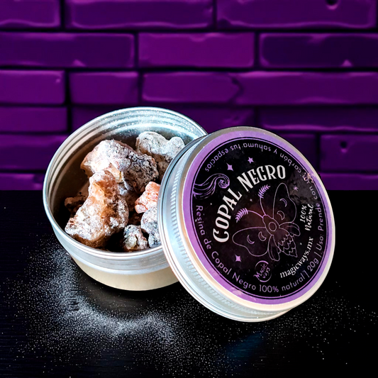 Resina de Copal Negro Premium para Sahumar