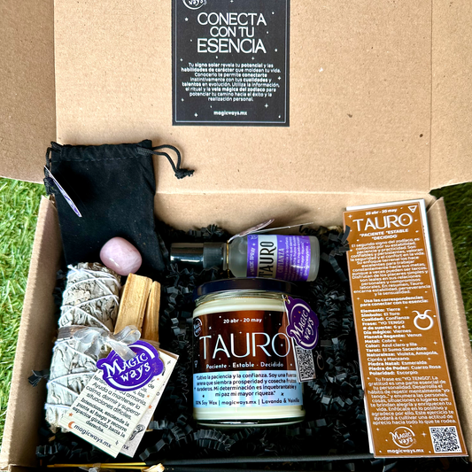 TAURO box- Conecta con tu Signo Solar