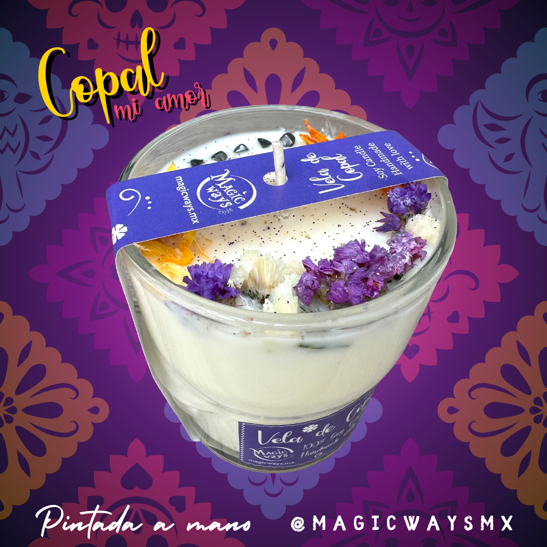 Vela de Copal para Día de Muertos