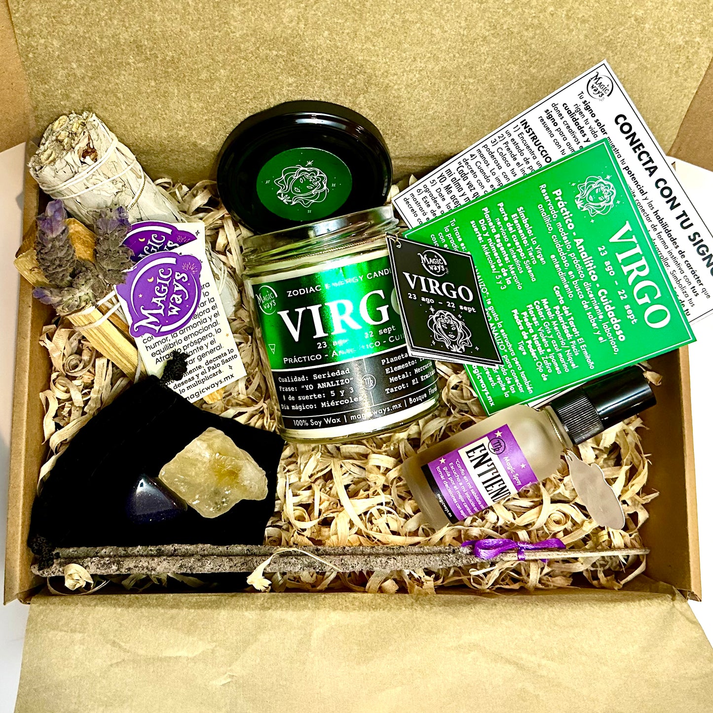 VIRGO box- Conecta con tu Signo Solar