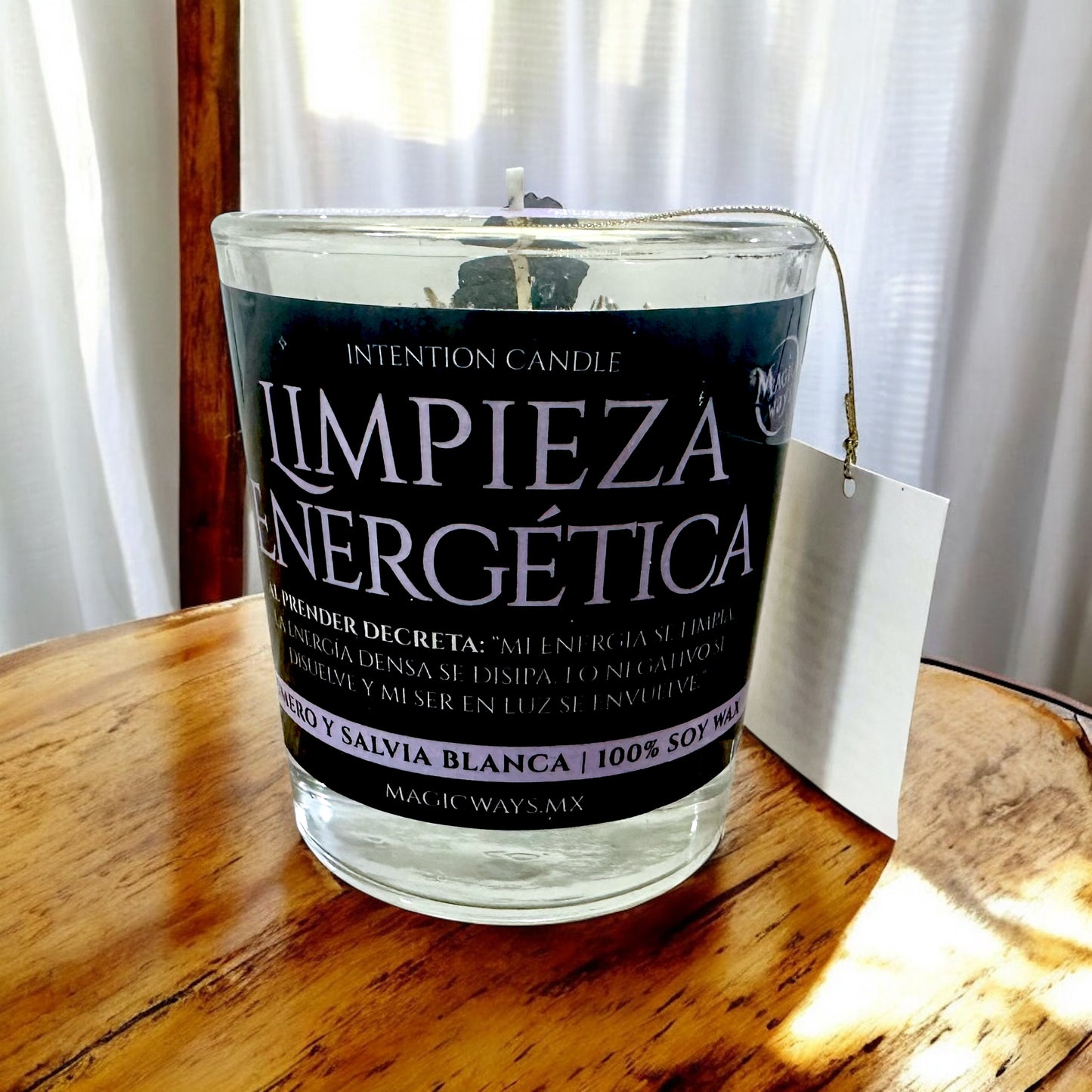 Vela Limpieza Energética