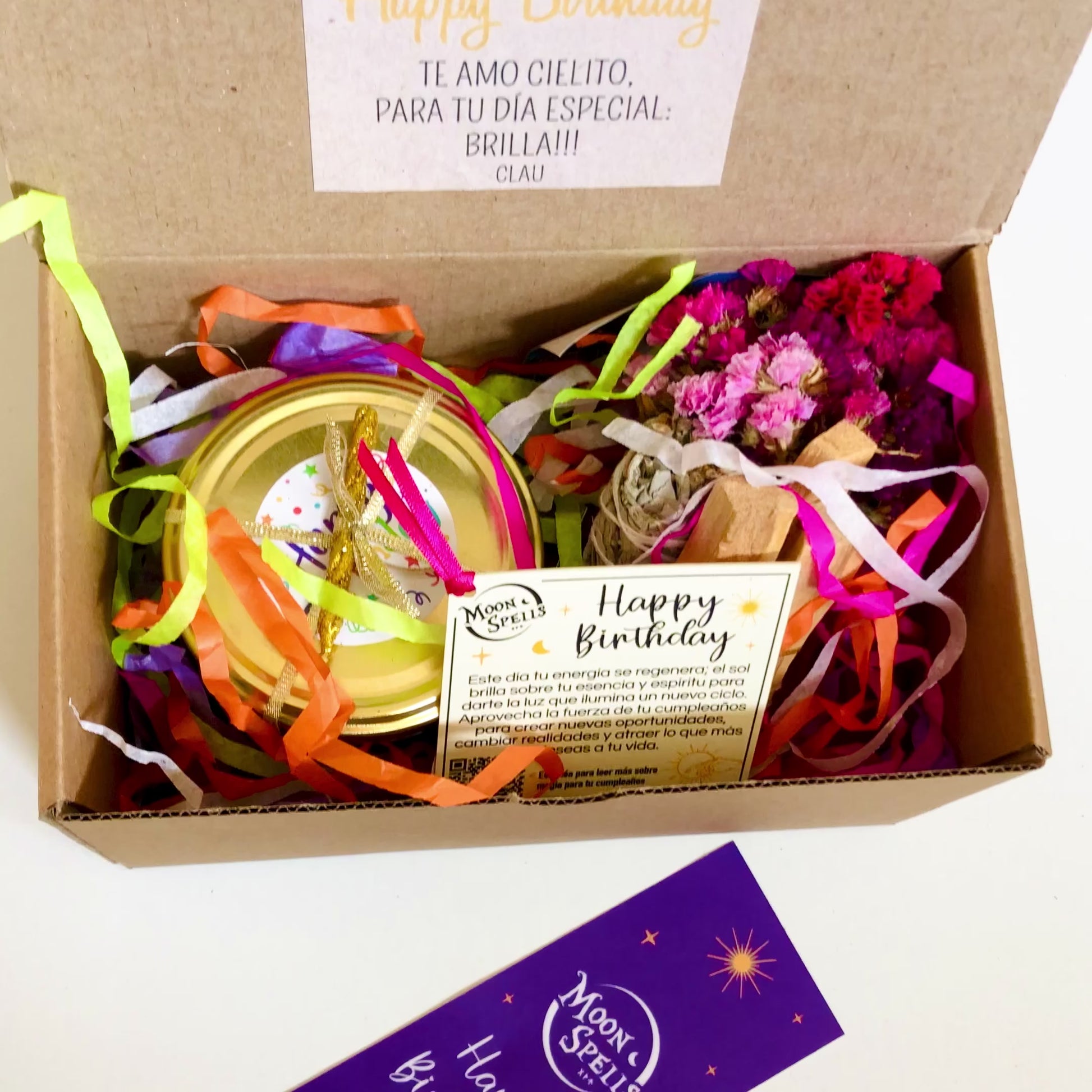 Regalo Vela de Cumpleaños Gardenias Magic Ways