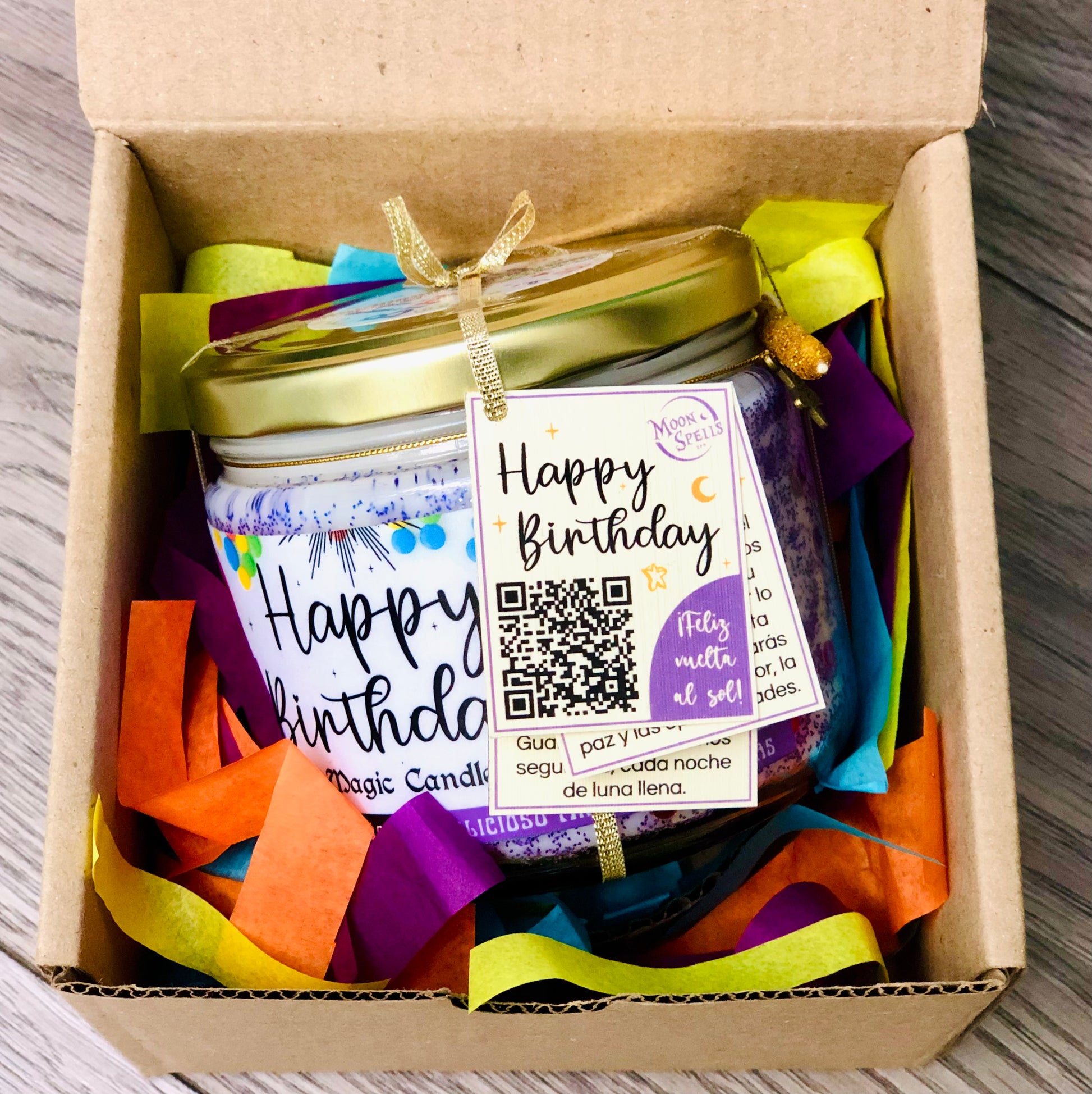 Vela de Cumpleaños Magic Ways Regalo Magico