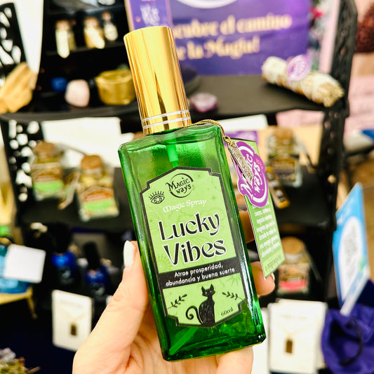 Lucky Vibes- Spray Mágico de Prosperidad
