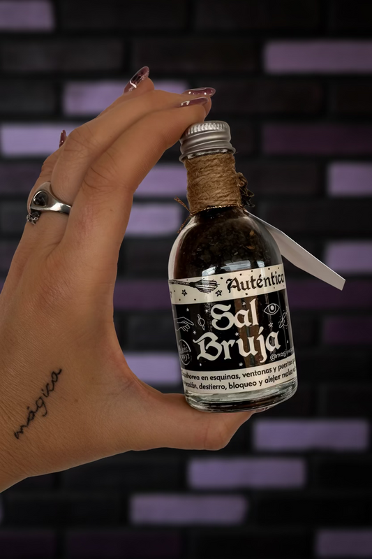 Autentica Sal Bruja Negra de M agic Ways Protección