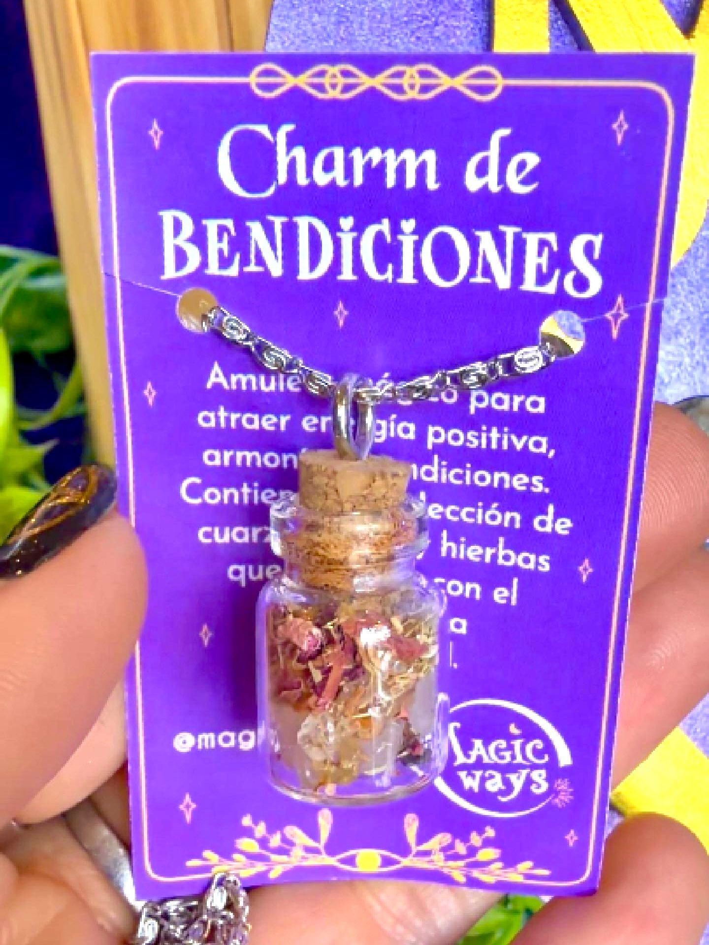 Charm de Bendiciones- Amuleto