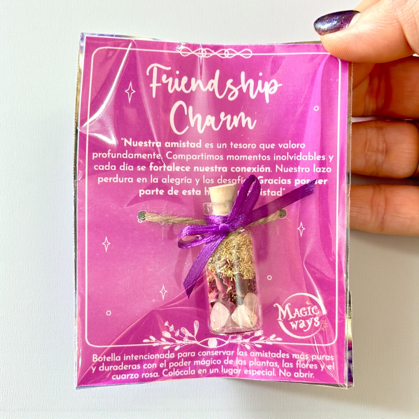 Friendship Charm- Amuleto de Amistad