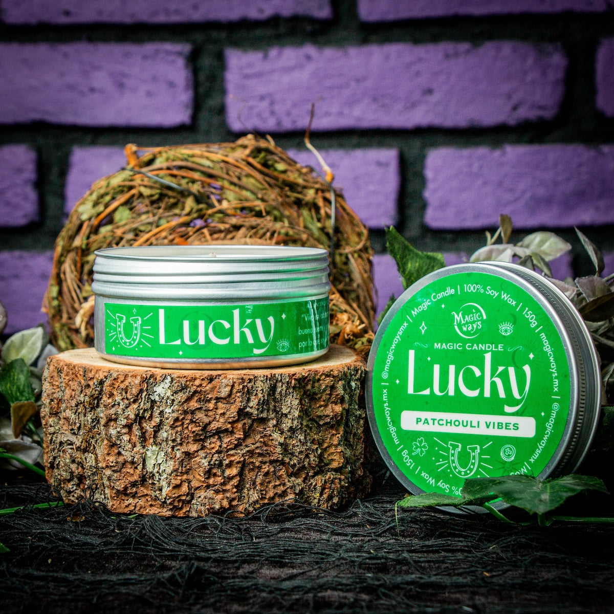 Vela LUCKY Magic Ways- Buena Suerte