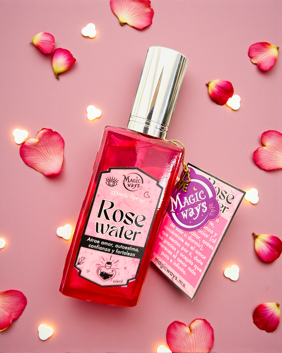 Rose Water- Spray Mágico de Amor y Confianza