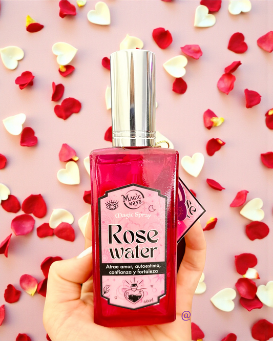 Rose Water- Spray Mágico de Amor y Confianza