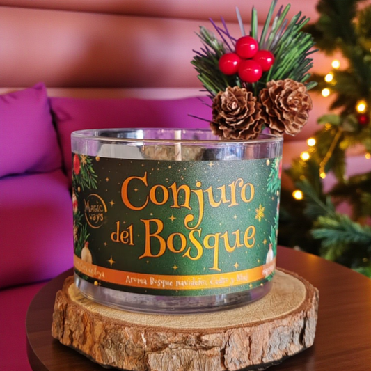 Vela Conjuro del Bosque- Navidad