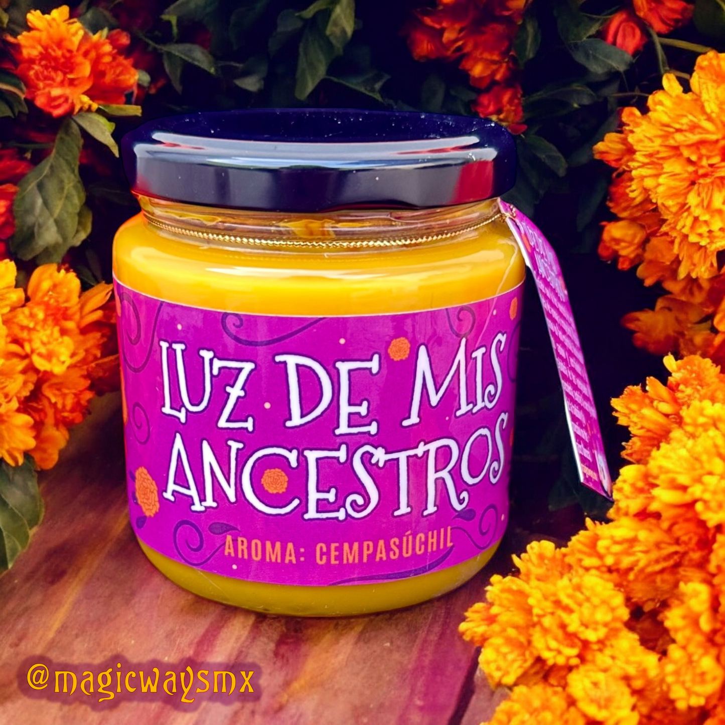 Vela LUZ DE MIS ANCESTROS (Día de Muertos)