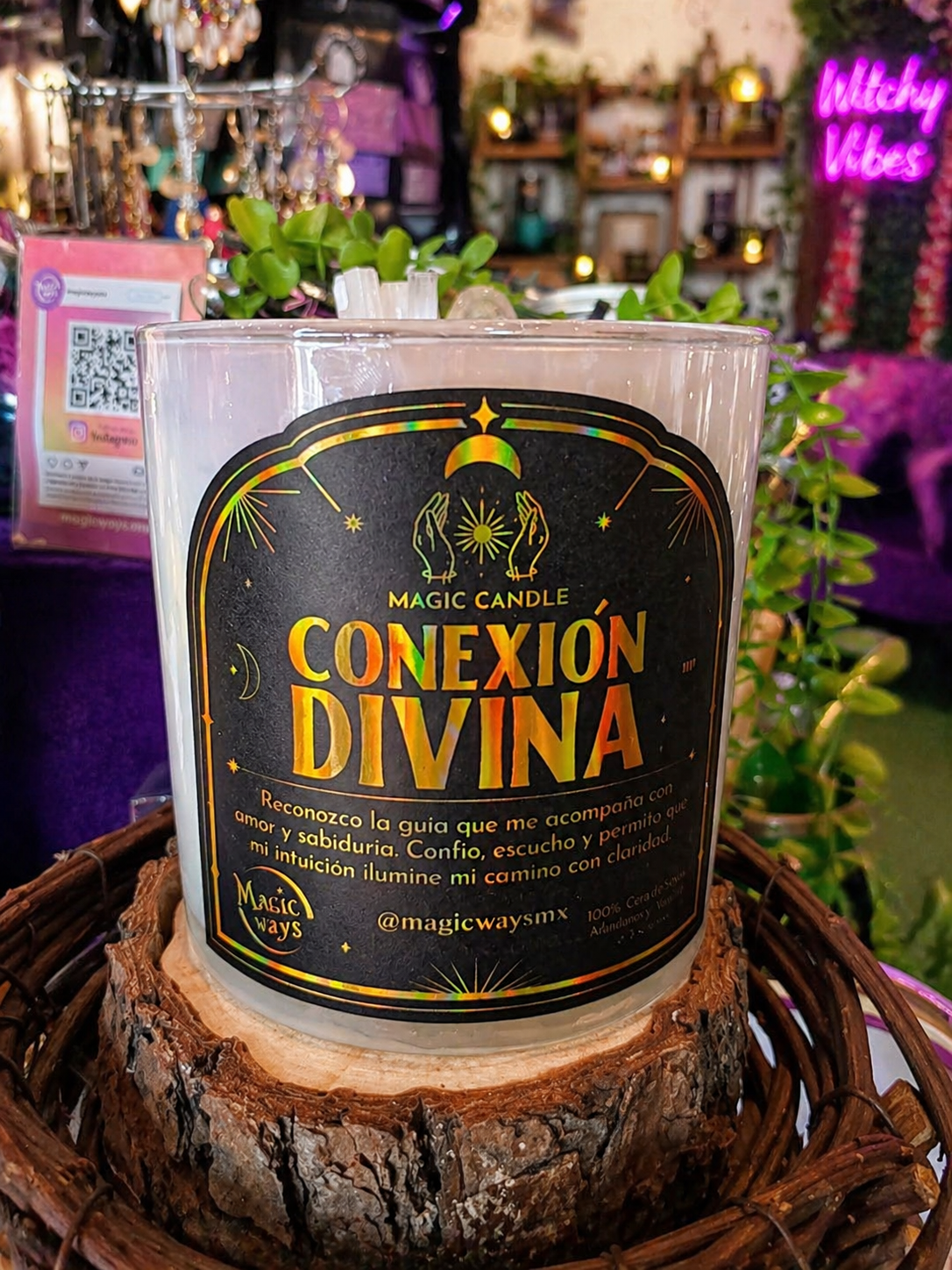 Vela Conexion Divina Magic Ways Espiritual