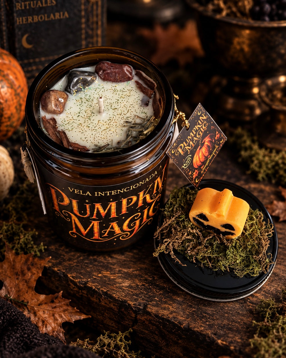 Vela Pumpkin Magic de Magic Ways