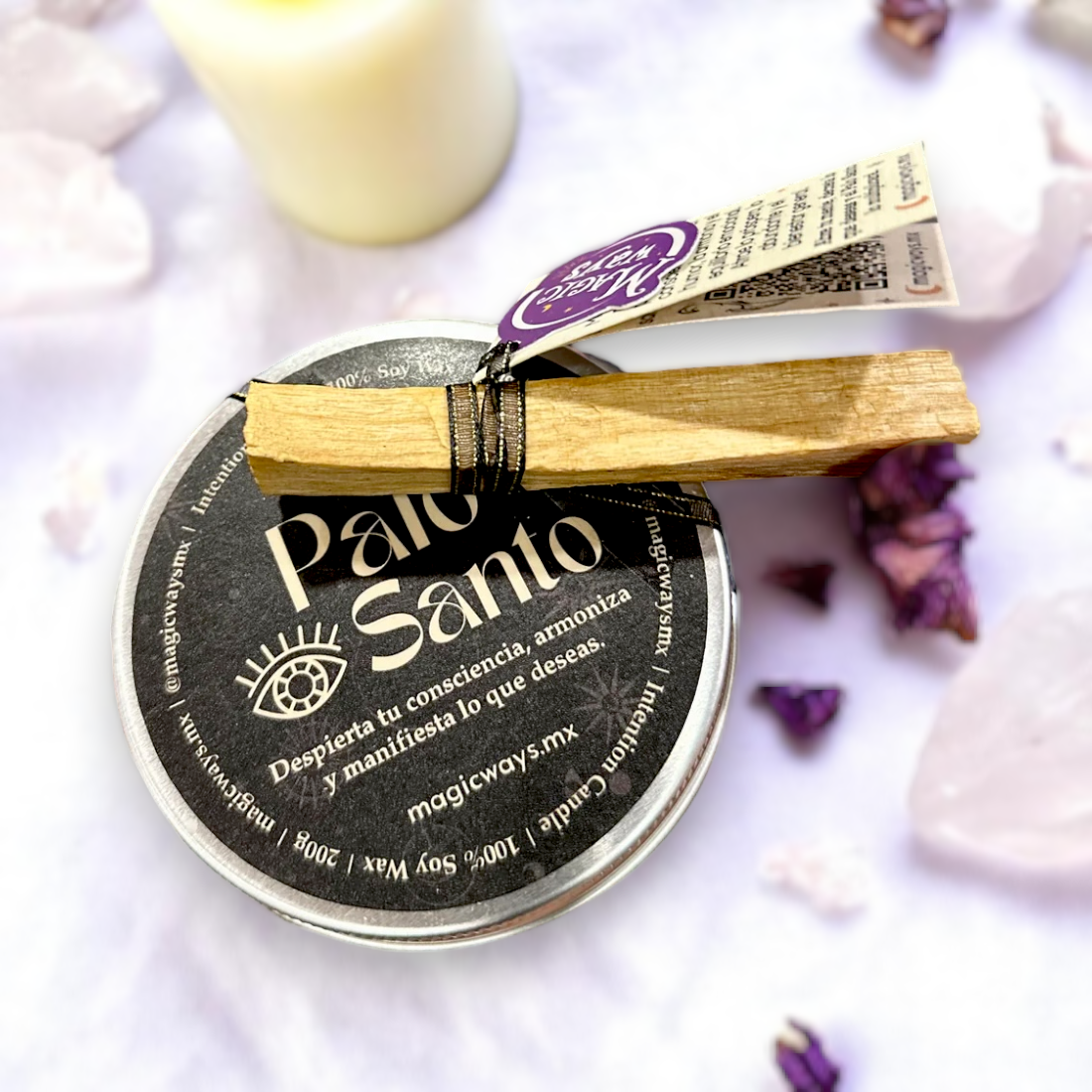 Vela de Palo Santo
