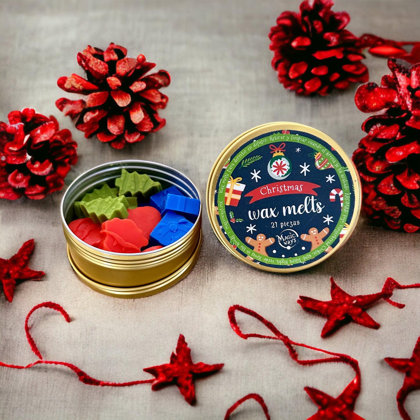 WAX MELTS Navideños -para difusor-